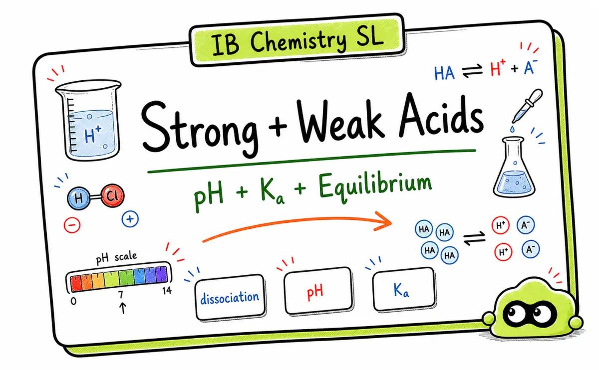 IB Chemistry SL Strong and Weak Acids: Exam Answer Guide
