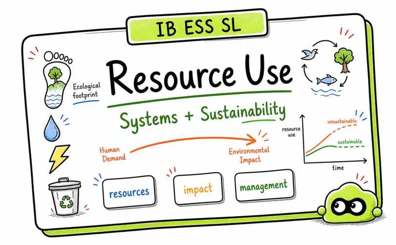 IB ESS SL Human Systems and Resource Use: Revision Guide