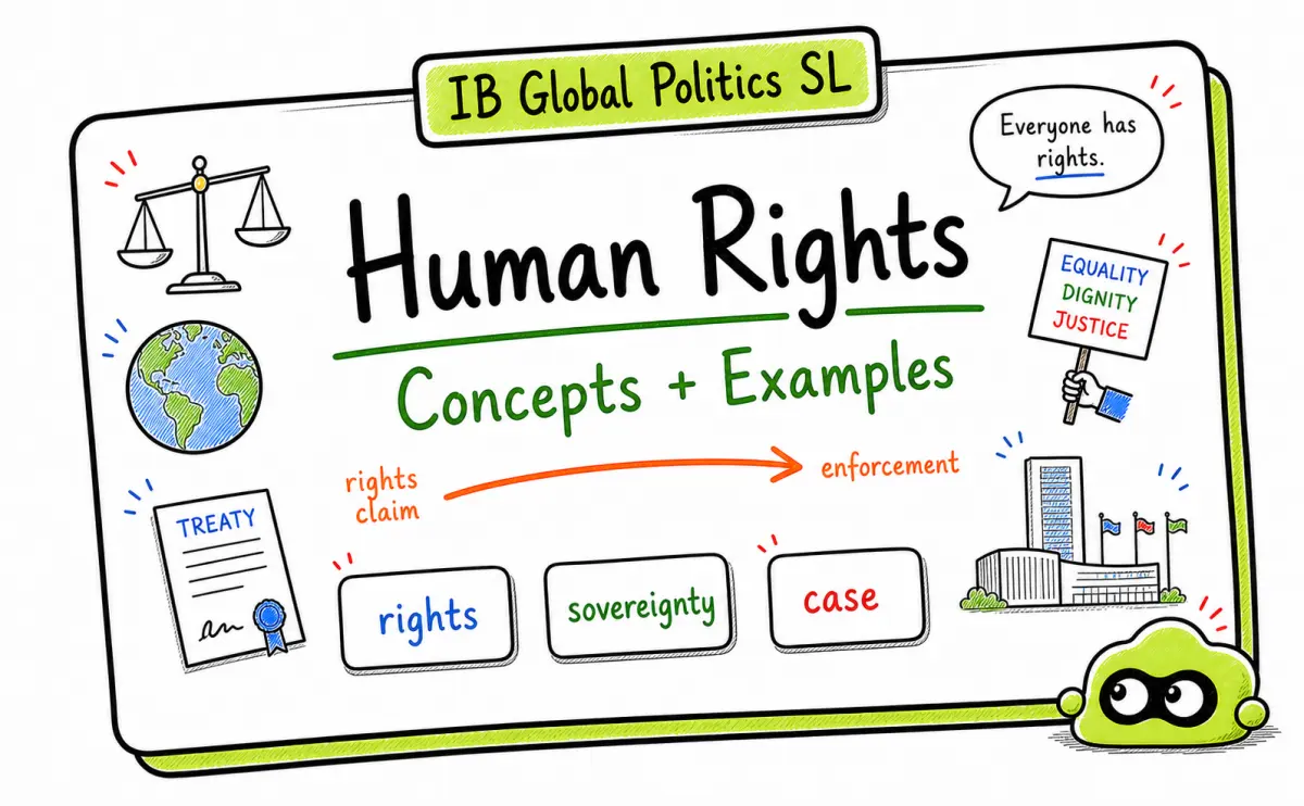 IB Global Politics SL Human Rights: Concepts and Examples