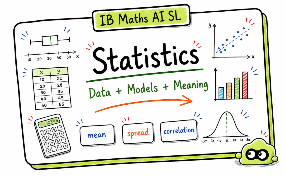 IB Maths AI SL Statistics: Data, Models, and Interpretation