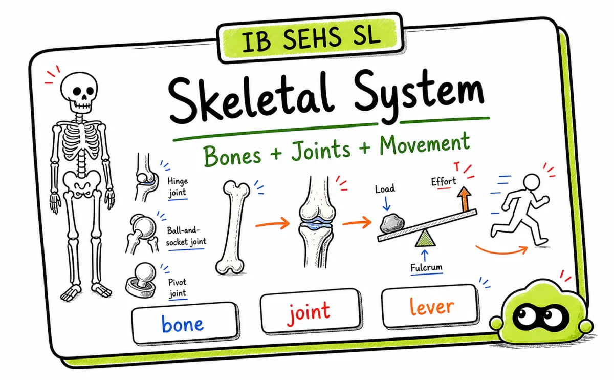 IB SEHS SL Skeletal System: Bones, Joints, and Movement