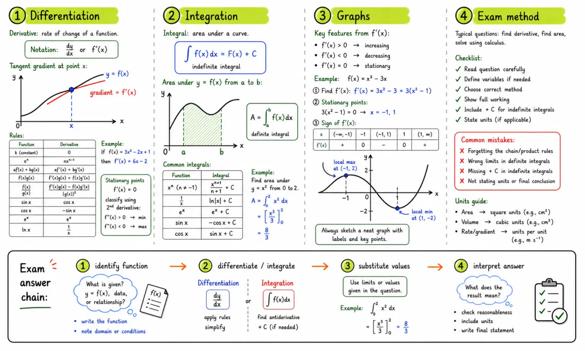 Calculus study board
