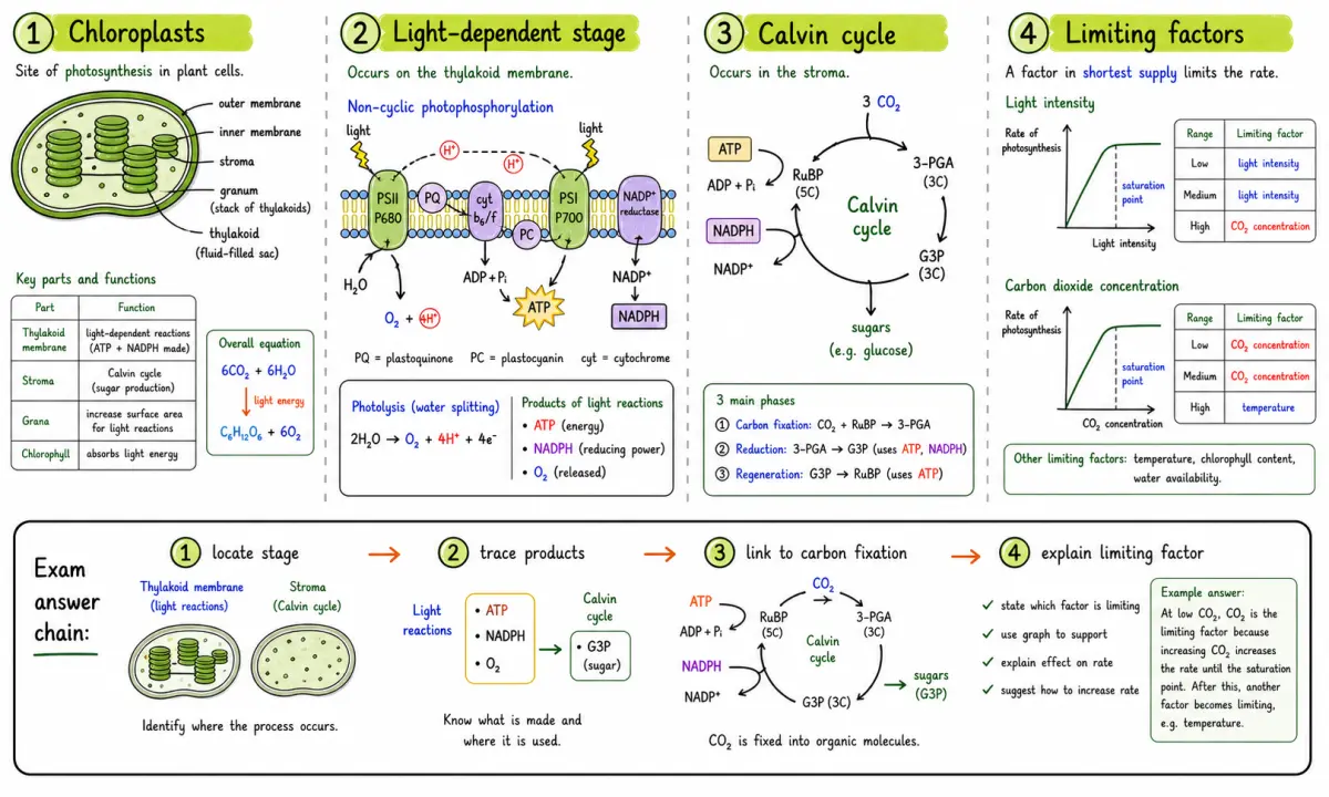 Photosynthesis study board