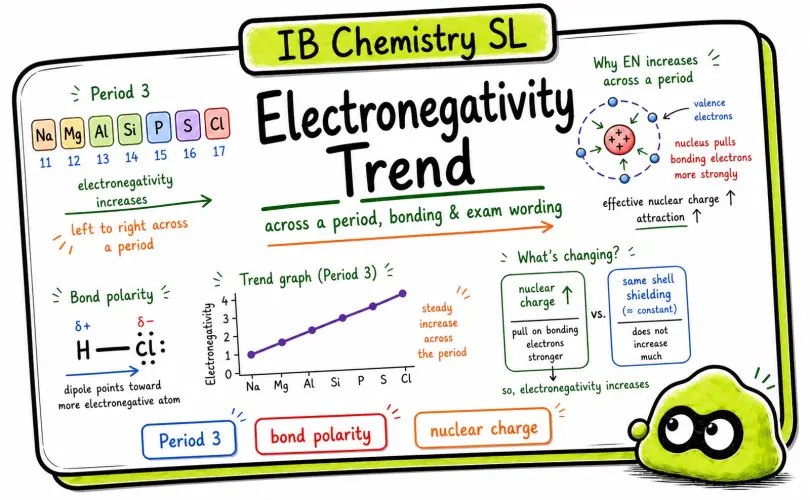 Electronegativity Trend Across a Period: IB Chemistry Guide