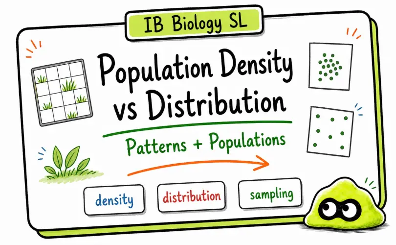 Population Density vs Population Distribution: IB Biology