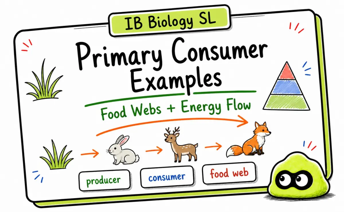 Primary Consumer Examples: IB Biology Ecology