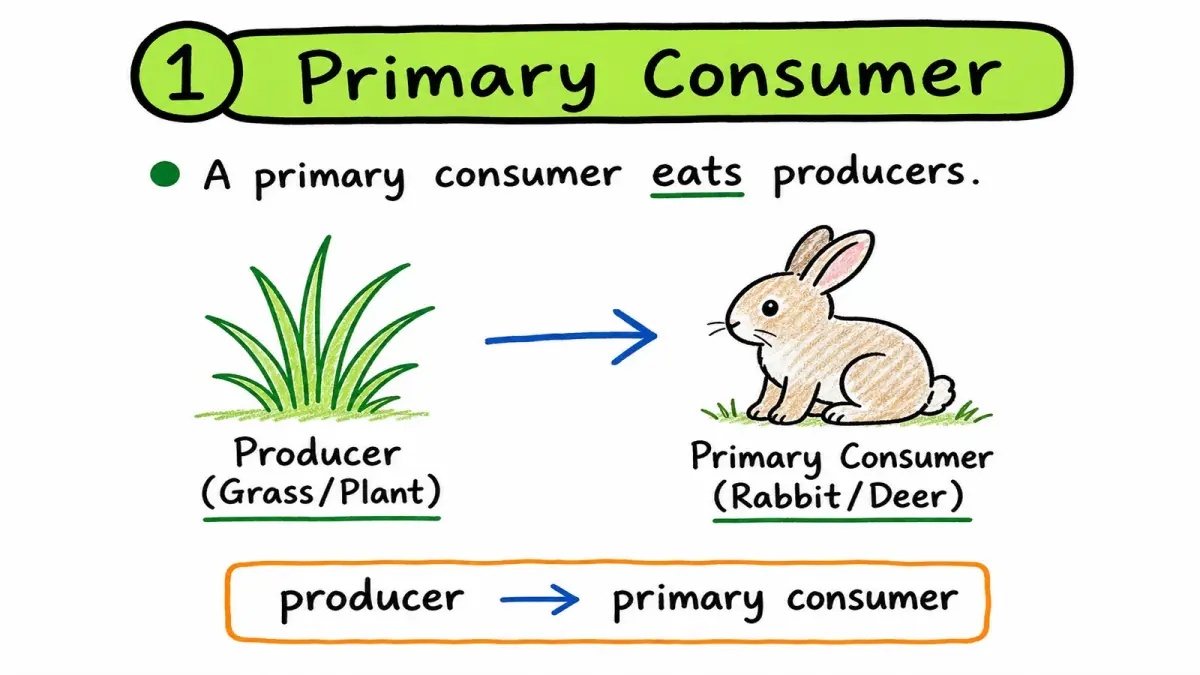 IB Biology primary consumer eats producers diagram
