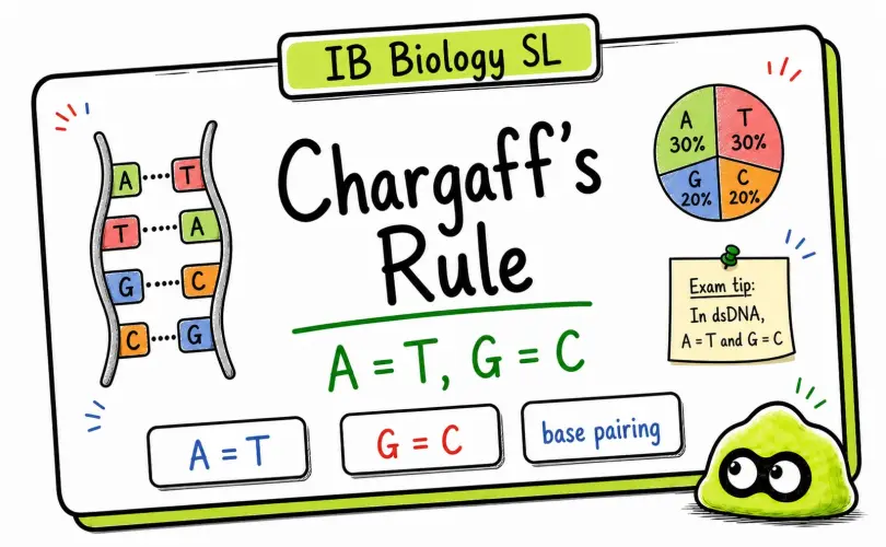 Chargaff's Rule in IB Biology: Base Pairing Practice