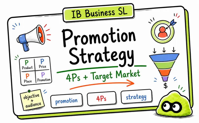 Promotion in IB Business Management: 4Ps Strategy Practice
