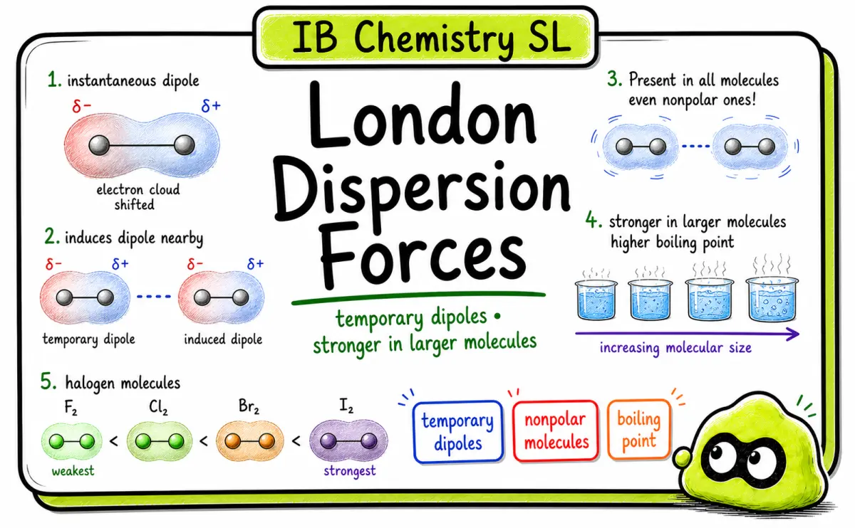 London Dispersion Forces Explained for IB Chemistry