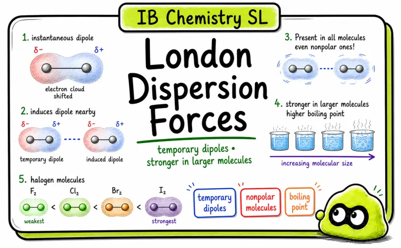London Dispersion Forces Explained for IB Chemistry