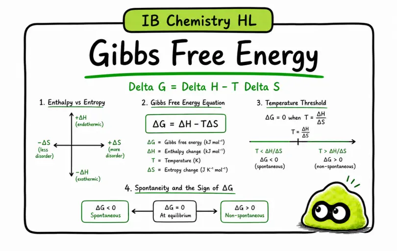 Gibbs Free Energy Explained | IB Chemistry HL