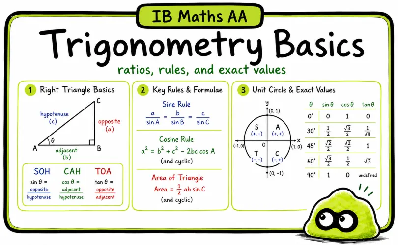 Trigonometry Basics for Exams | IB Maths AA