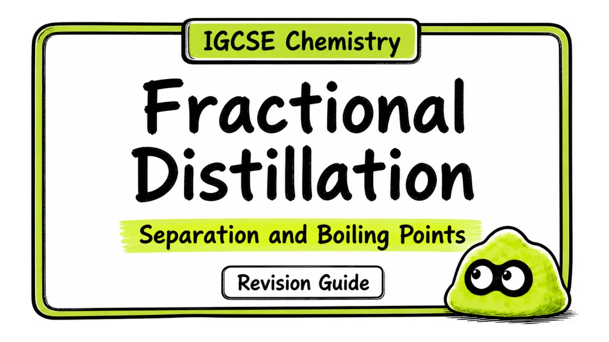 Fractional Distillation Explained | IGCSE Chemistry