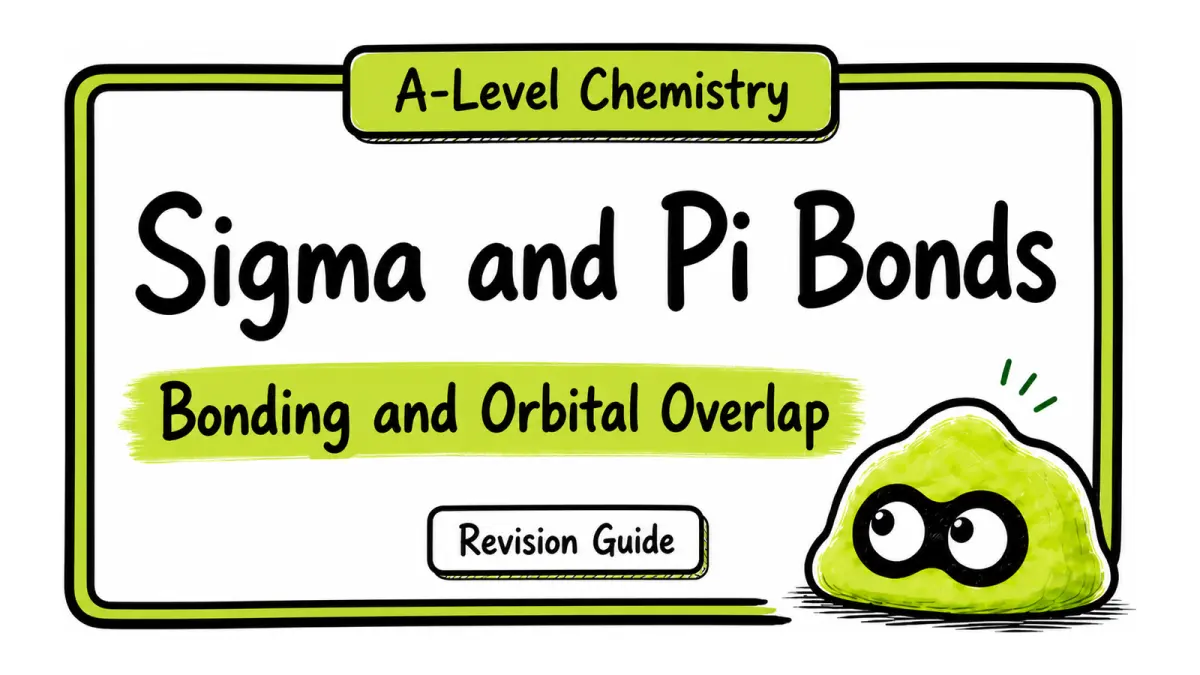 Sigma and Pi Bonds Explained | A-Level Chemistry