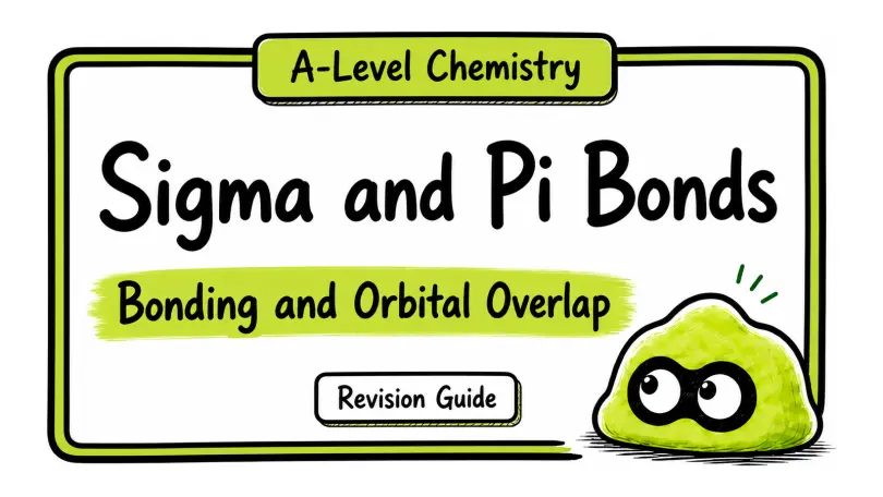 Sigma and Pi Bonds Explained | A-Level Chemistry