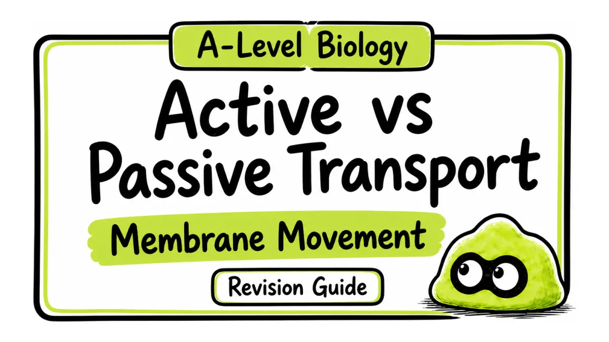 Active Transport vs Passive Transport | A-Level Biology
