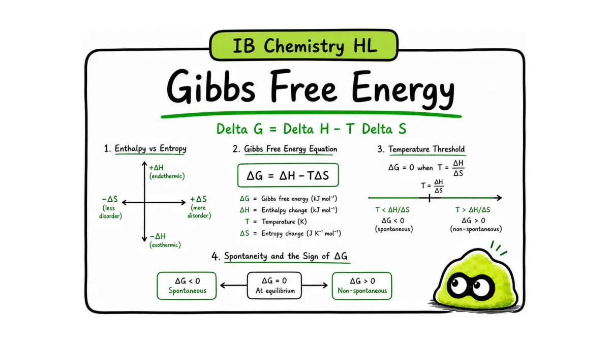 Gibbs Free Energy Explained | IB Chemistry HL