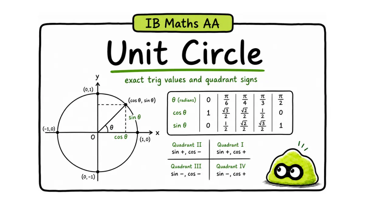 Unit Circle Explained | IB Maths AA