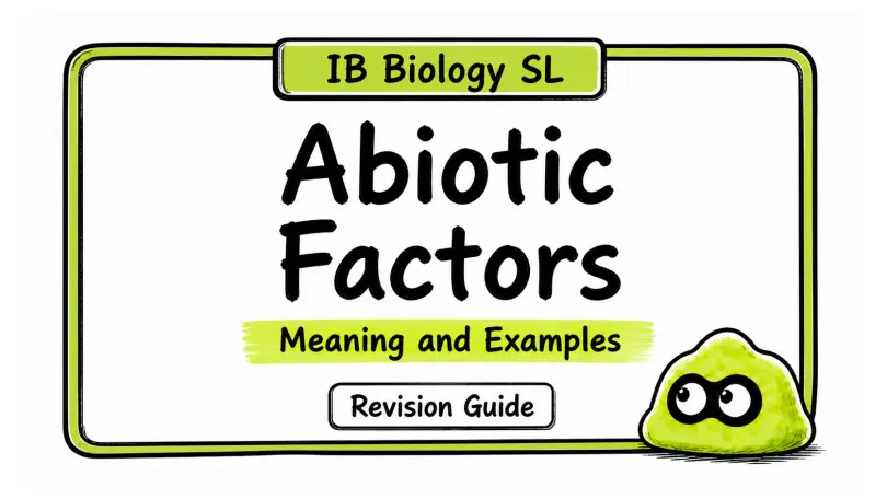 Abiotic Factors Explained | IB Biology SL