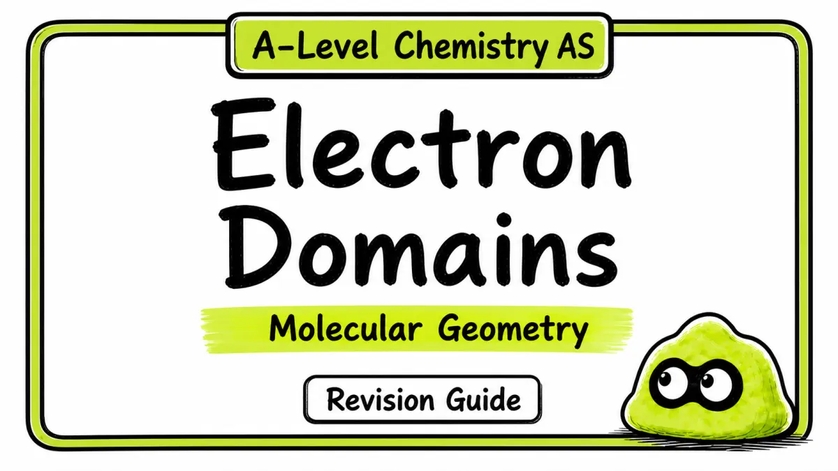 Electron Domains and Molecular Geometry | A-Level Chemistry