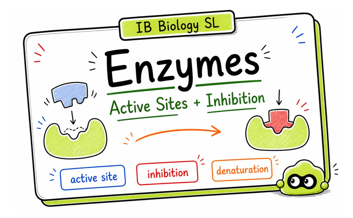 IB Biology Enzymes: Active Site and Inhibition Guide