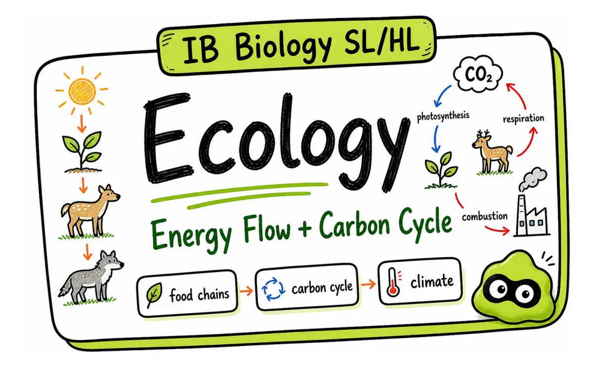 IB Biology Ecology Revision Guide: Primary Consumers and Energy Flow