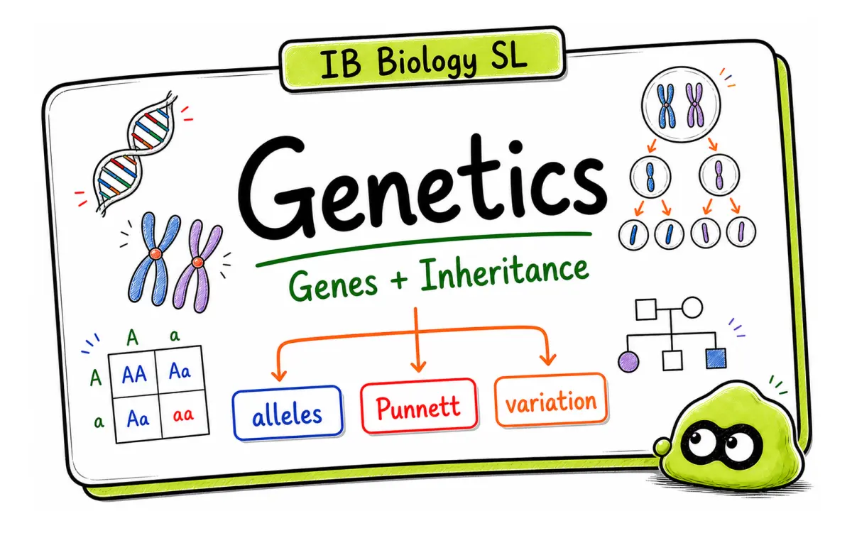 IB Biology SL D3 Genetics: Genes, Alleles and Inheritance