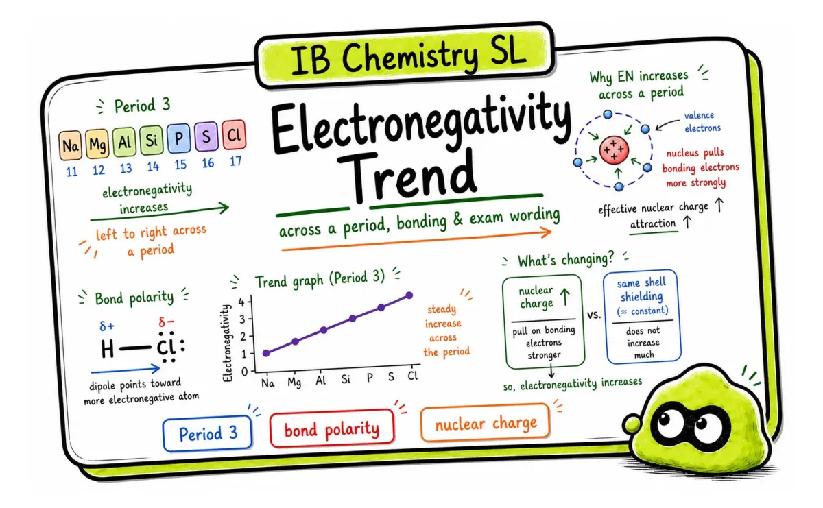 Electronegativity Trend Across a Period: IB Chemistry Guide