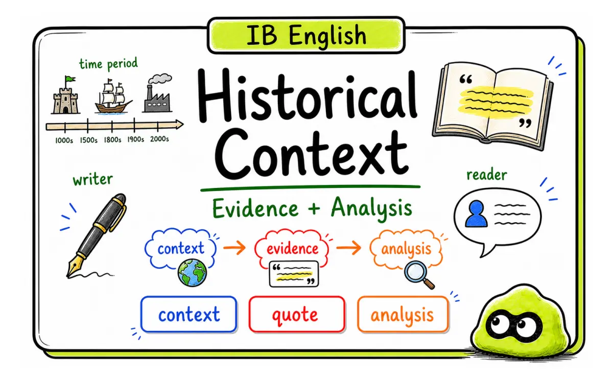 Historical Context in IB English: How to Use It in Analysis