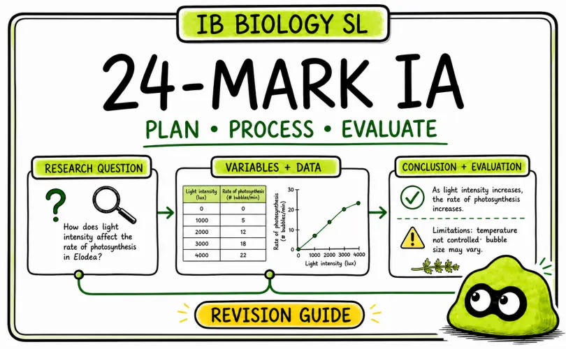 IB Biology Scientific Investigation Guide: How to Build a Strong 24-Mark IA