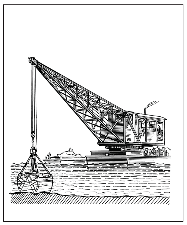Figure 8(b): Grab dredging