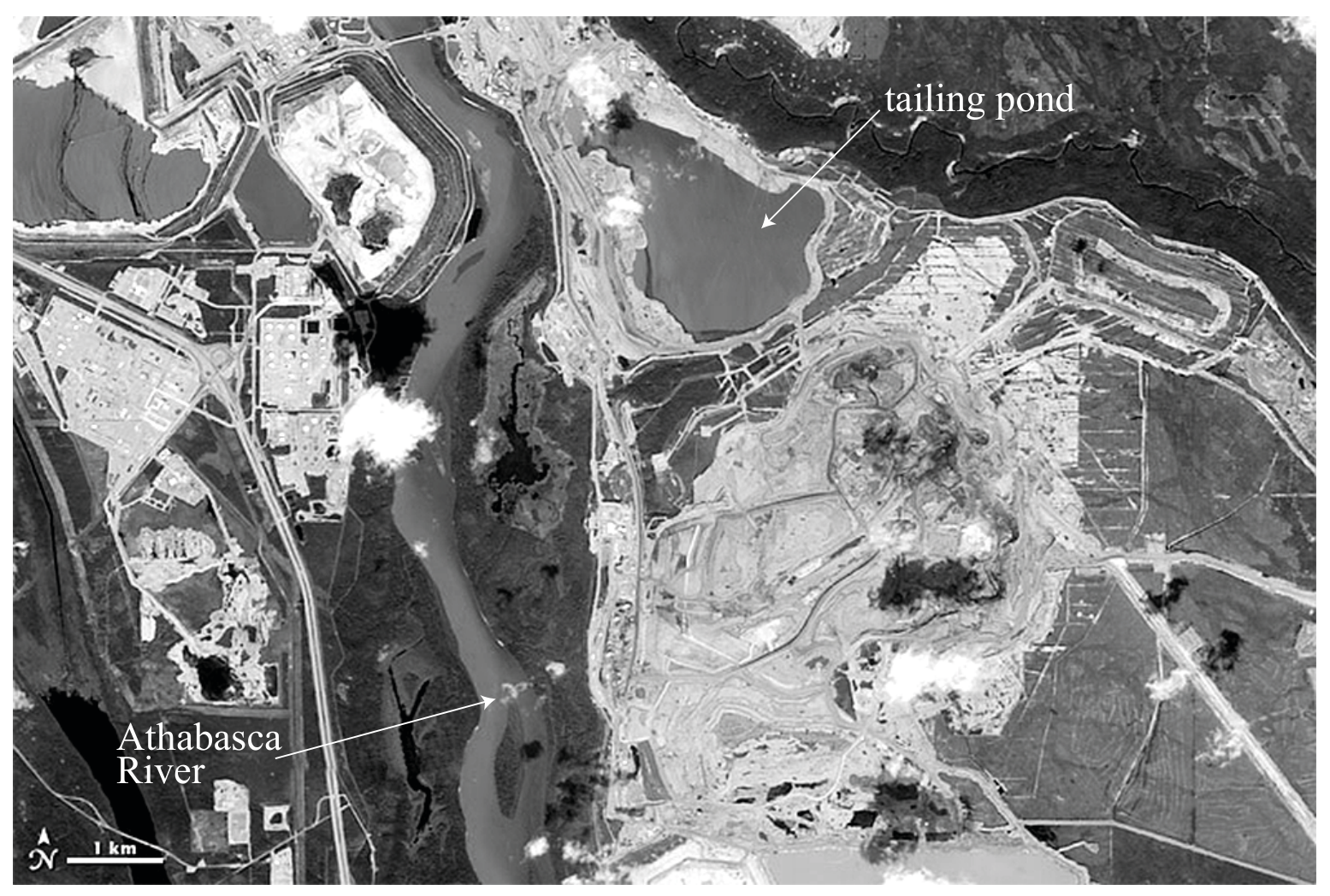 Figure 4(c): Mining of tar (oil) sands