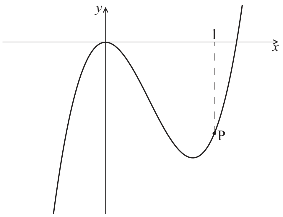 Figure for Question 5 Calculus question 3 — IB Maths AA SL