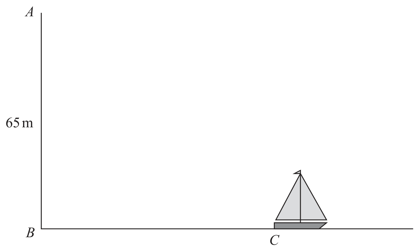 Diagram NOT accurately drawn