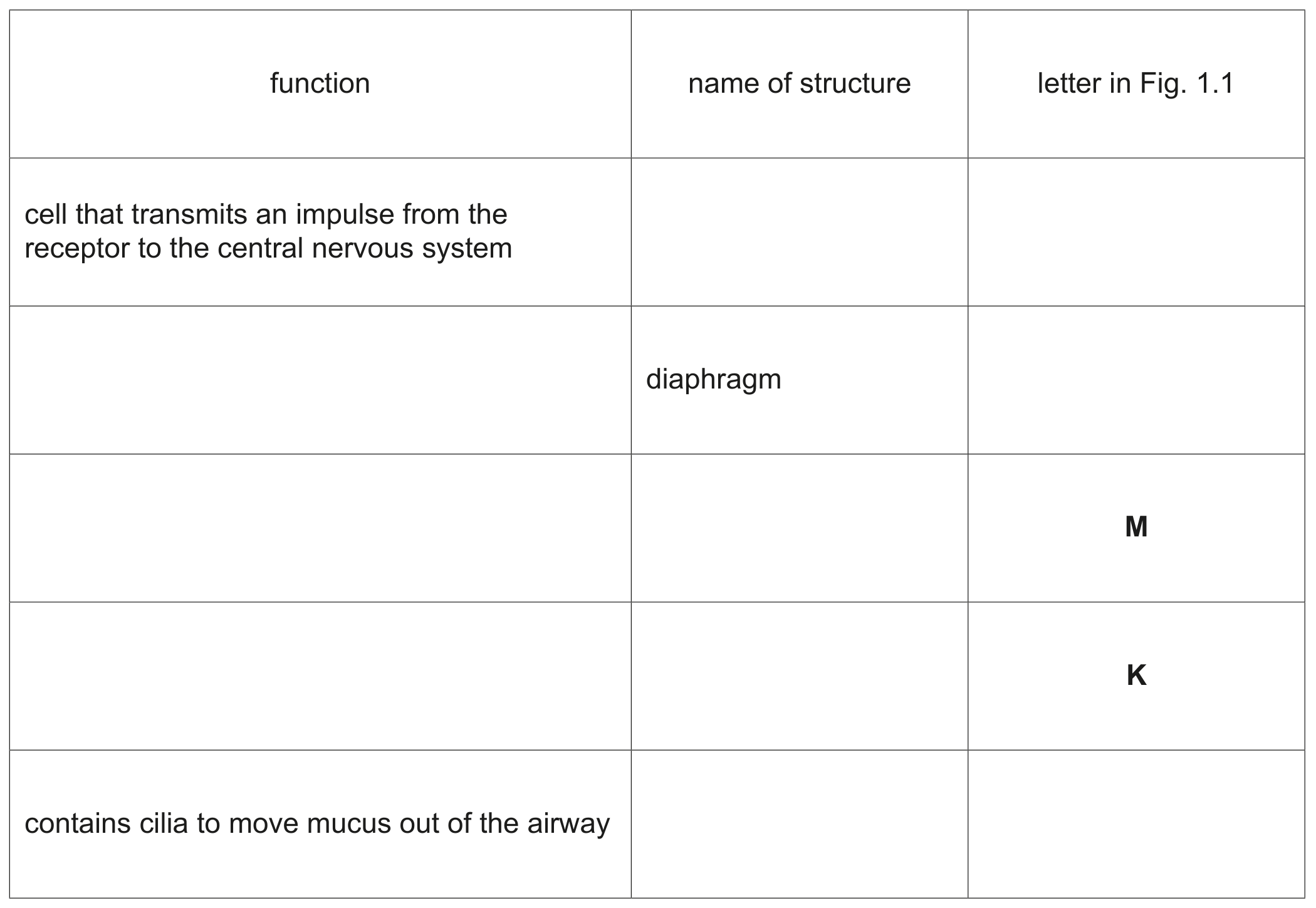 Table 1.1