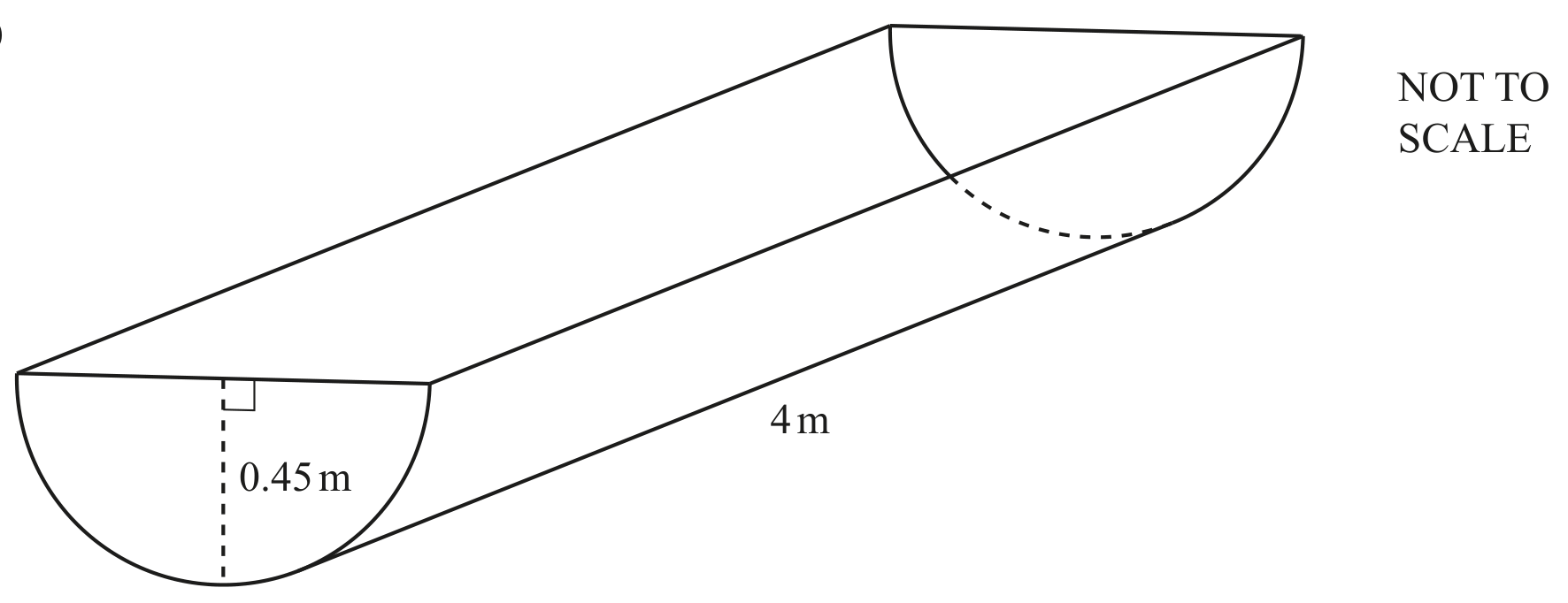 Figure for Question (b) — CAIE IGCSE Mathematics Extended