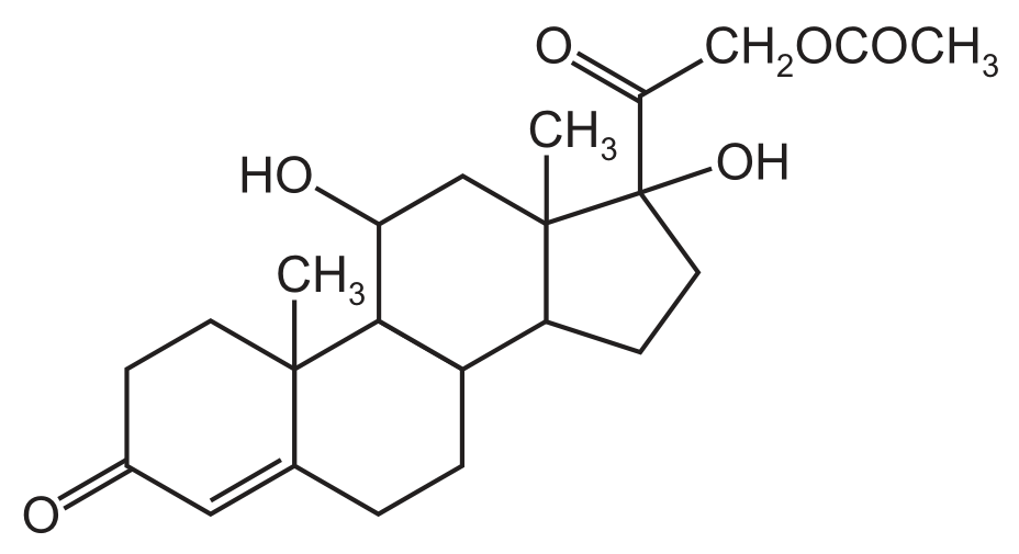 hydrocortisone acetate