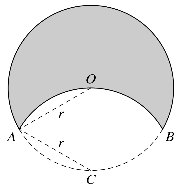 Figure for Question 6 — CAIE A-Level Mathematics