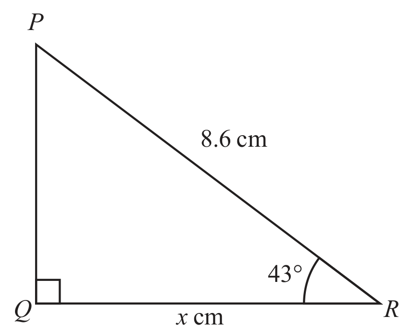 Diagram NOT accurately drawn