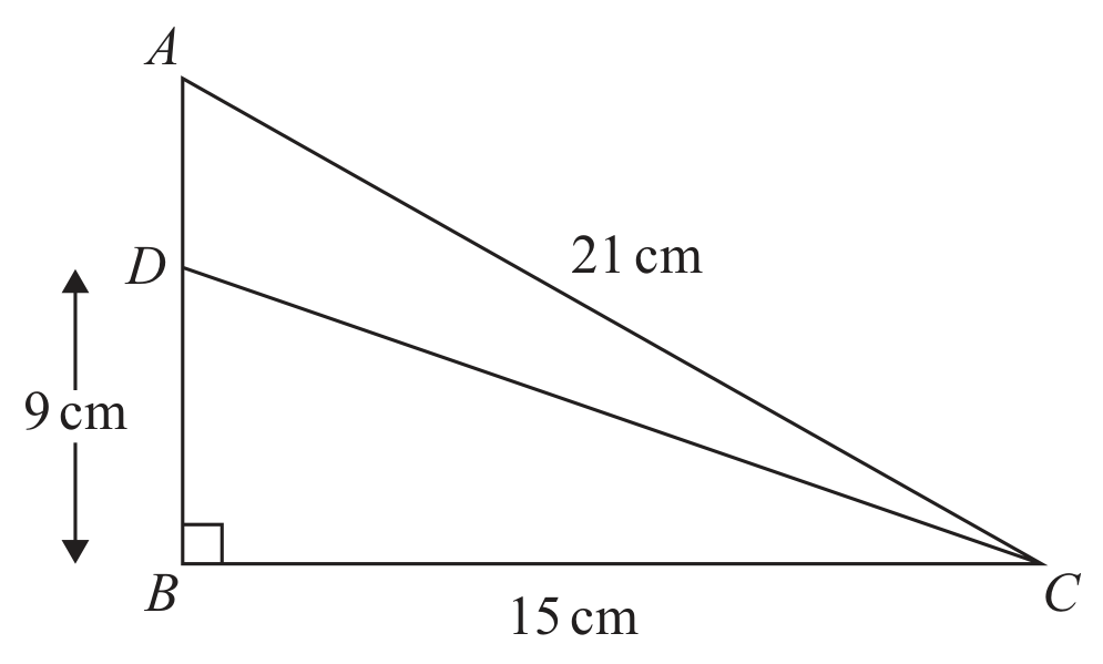 Diagram NOT accurately drawn